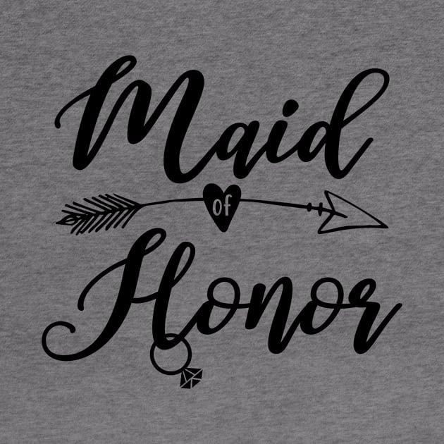 Maid Of Honor Boho Arrow by teevisionshop